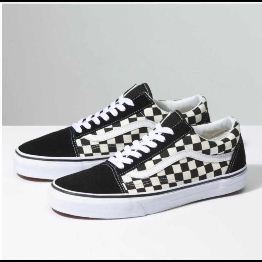 Old school checker board vans
